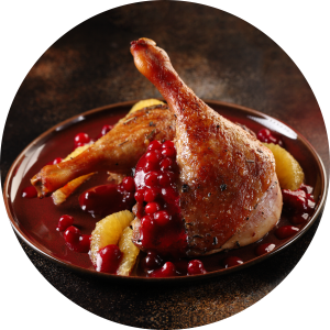 Cranberry Orange Duck