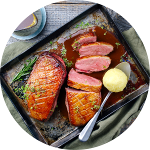 Cranberry Orange Duck